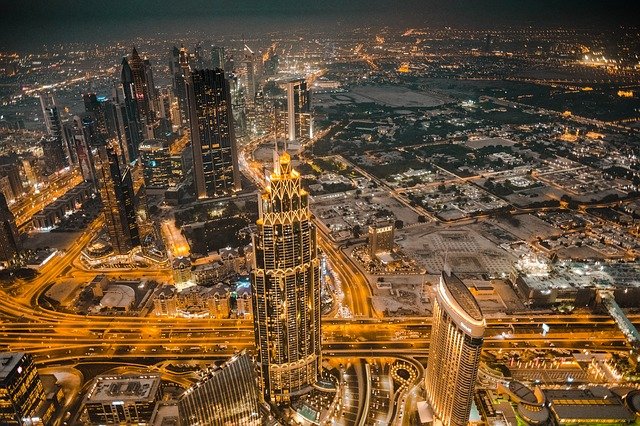 Dubai am strahelen